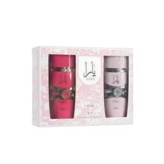 Pack de Perfumes Yara Rosa y Yara Candy de 100ml cada uno - Fragancias irresistibles para mujeres